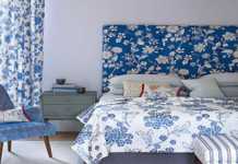 Estampados en el dormitorio