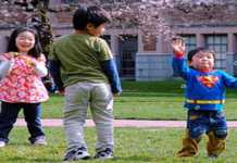 Niños de 1 año y su comportamiento con otros niños