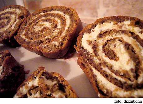 arrolladito de vainilla