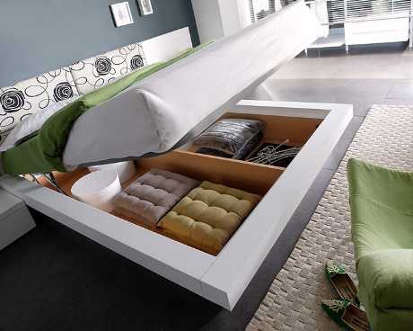 Canapé abatible Aprovechar los espacios en el dormitorio