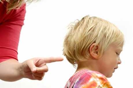 Castigo en niños