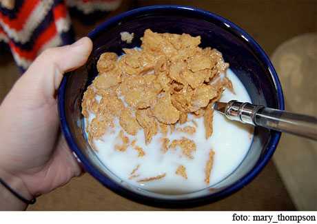 desayuno con cereales consumir cereales