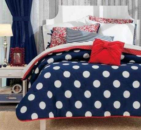 Decorar la cama con edredones