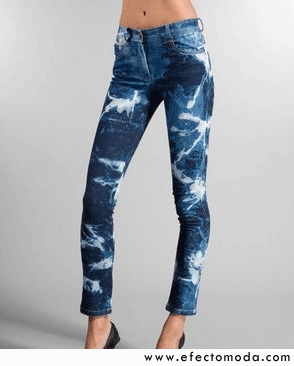 jeans desteñido