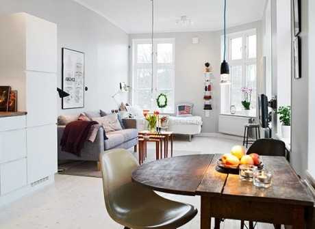 Mesa pegable Decorar espacios pequeños