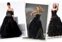 Vestidos oscuros para fiestas de 15 años